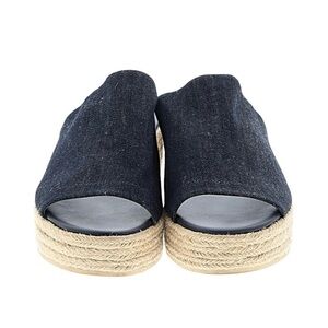 Vince Women's B
Dk Blue (denim) Espadrille Wedge Sandals 10